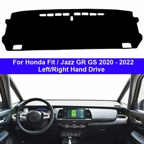 Dashboard Cover Pad Carpet Protector Car Dashboard Cover Dash Mat Carpet For Honda Fit Jazz GR GS 2020 2021 2022