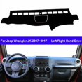 thumbnail image 1 of Dashboard Cover Pad Carpet Protector Car Inner Dashboard DashMat Cover Carpet For Jeep Wrangler 2007 - 2016 2017 JK, 1 of 6