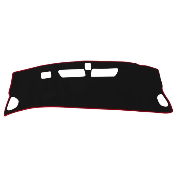 Dashboard Cover for Buick Encore GX 2024-2025 Dash Cover Mat Carpet Center Console Dash Cover Mat Polyester Black Red 1 Pcs