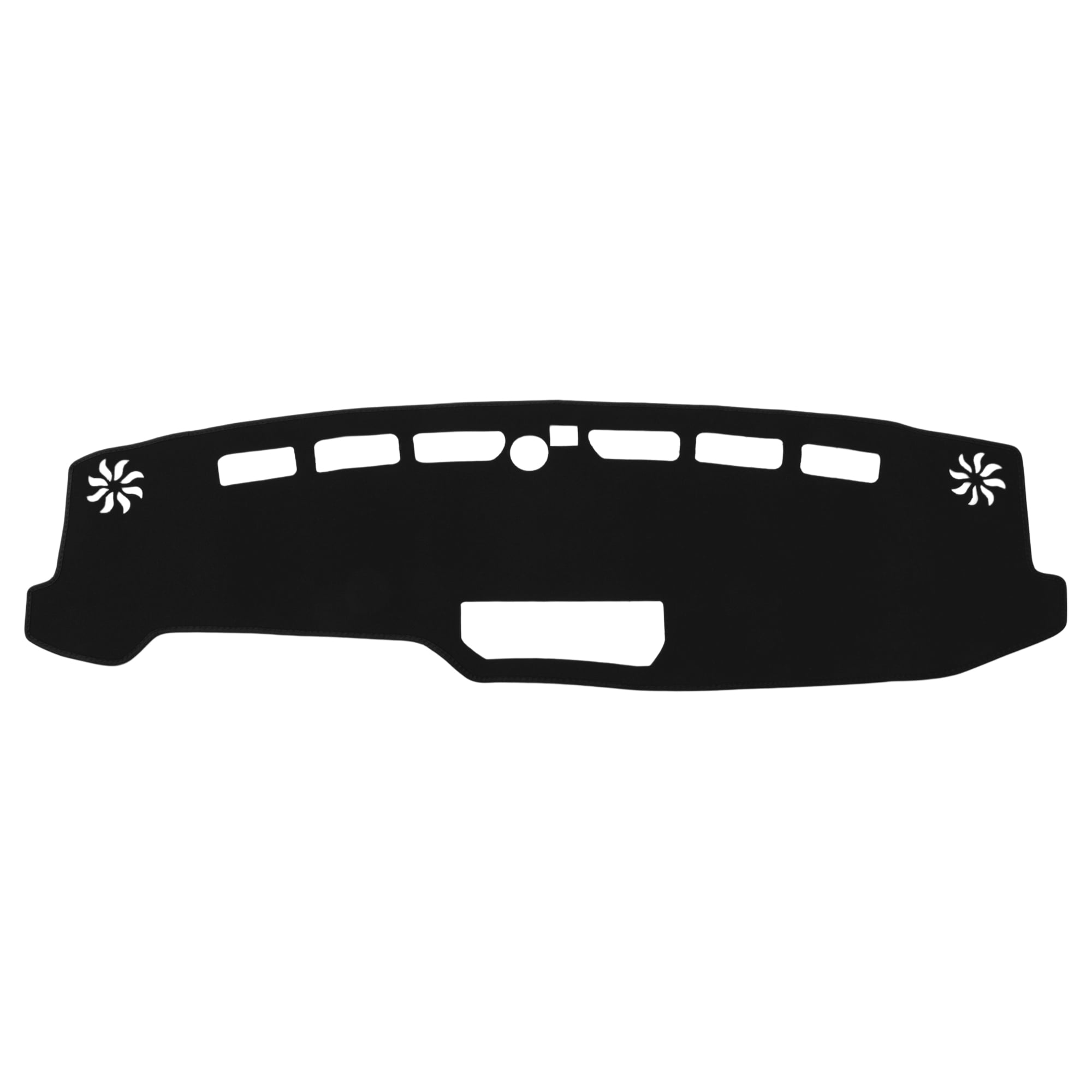 Dashboard Cover for Ford Bronco SUV 2021-2025 Dash Cover Mat Carpet Center Console Dash Cover Mat Polyester Black 1 Pcs