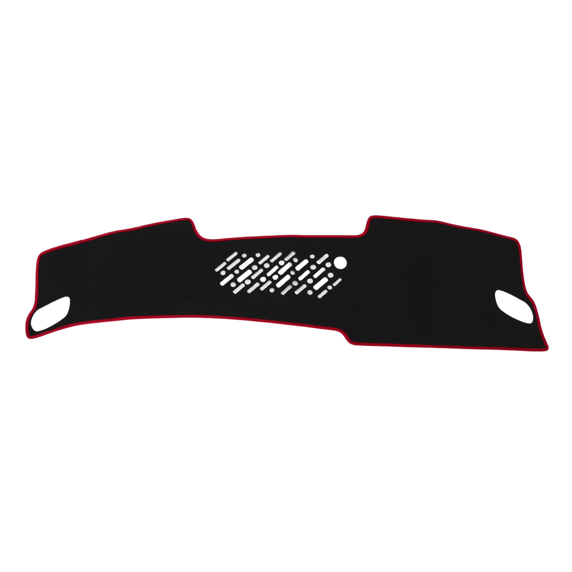 Dashboard Cover for Hyundai Kona SE SEL N Line Limited 2024 2025 Dash Cover Mat Carpet Center Console Dash Cover Mat Polyester Black Red 1 Pcs
