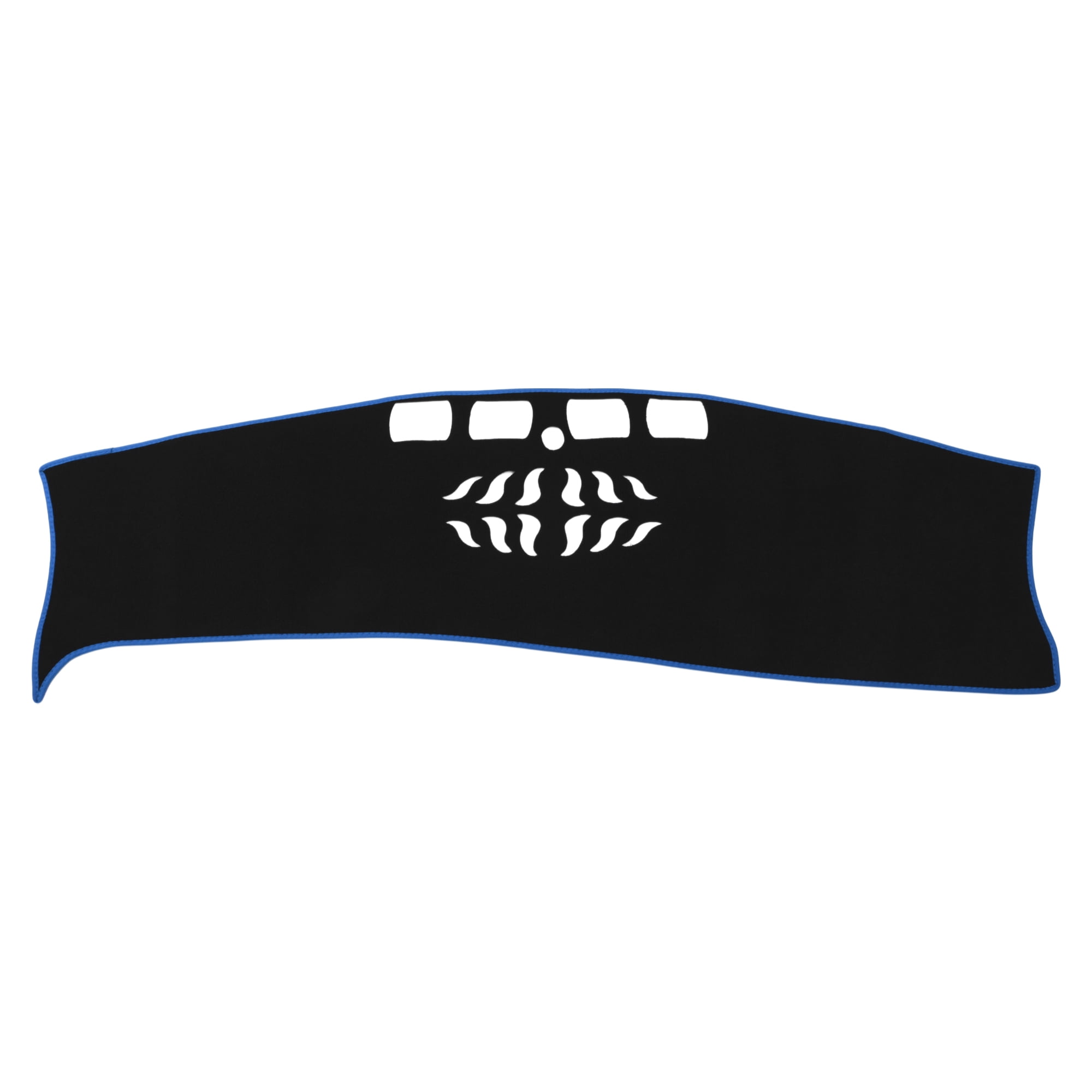 Dashboard Cover for Hyundai Tucson 2025 Dash Cover Mat Carpet Center Console Dash Cover Mat Polyester Black Blue 1 Pcs