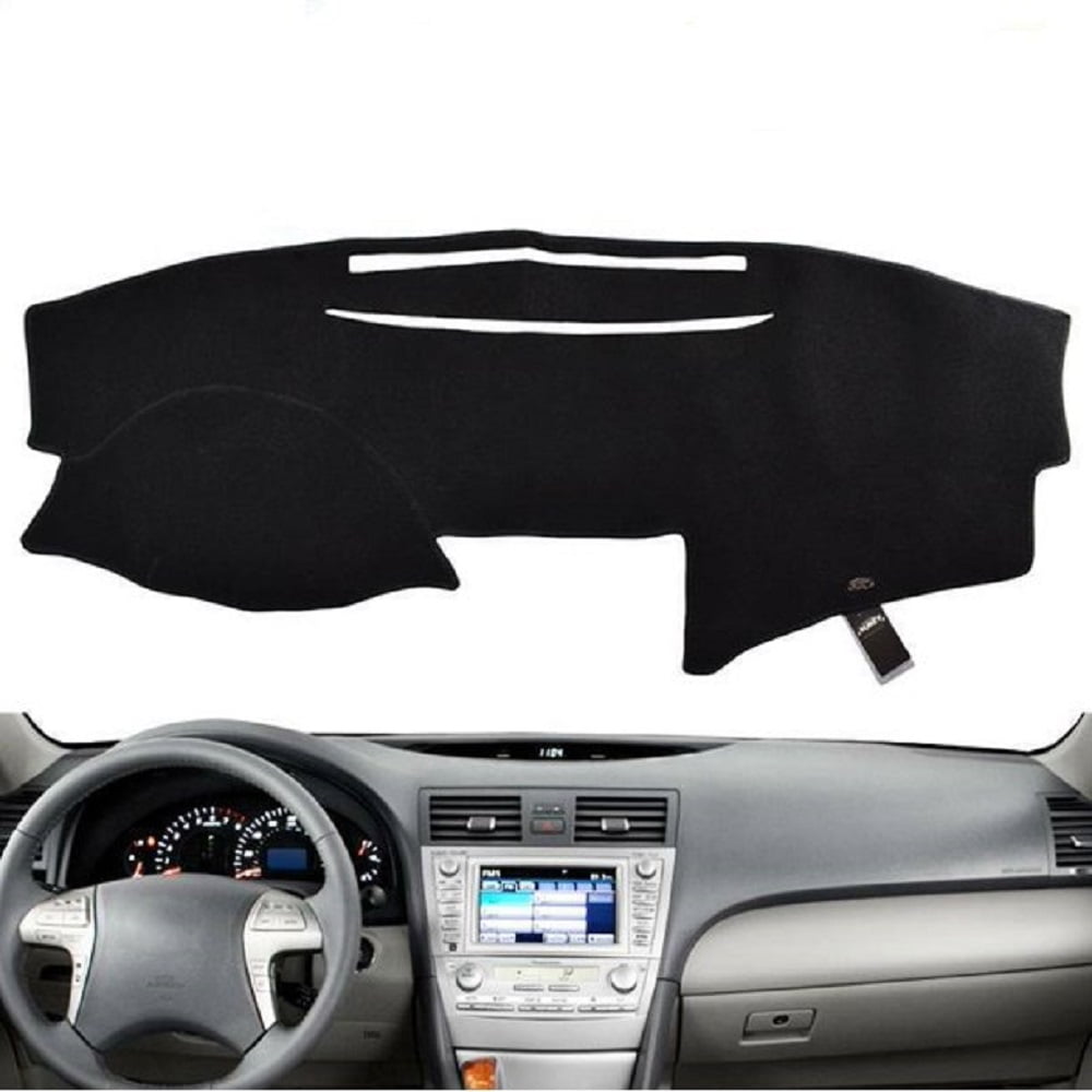 Dashboard Cover Pad for Toyota 2007-2011 Car Dash Sun Cover Mat Inner, Grey  