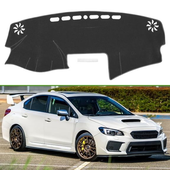 Dashboard Cover for Toyota Camry 2007-2011 Non-Slip Center Console Dash Cover Mat Polyester Silicone