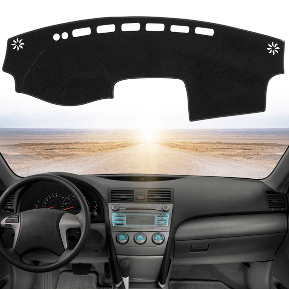 SPEEDWOW Dashboard Dash Cover Mat Carpet Compatible with 2002 2003 2004 2005 2006 Toyota Camry.