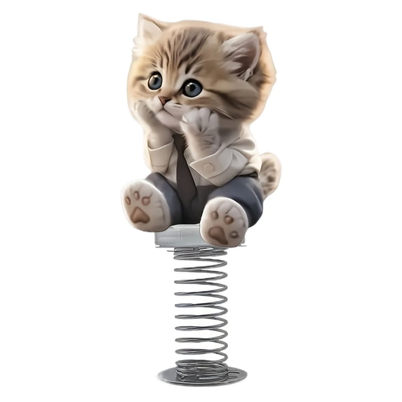 Dashboard Decorations | Shaking Head Cat Bobble Dashboard Decorations | Funny Dancing Toy Interior A