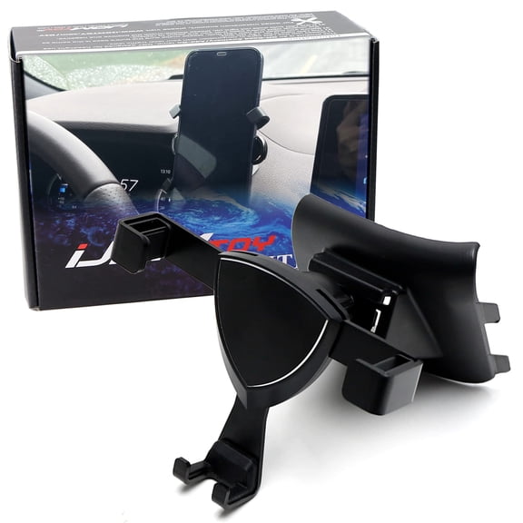 Dashboard Direct Clip-On Mount Phone Gravity Holder For Toyota 2021-up Sienna Van (Won't Occupy Air Vent Opening)