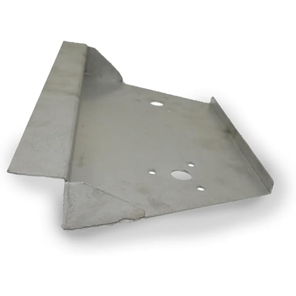Dashboard Fan Mounting Tray, Unpainted Aluminum, No-Drill Install, for 2 Small 24V Defrost Fans, compatible with HUMVEE