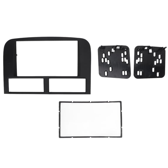 Dashboard Installation Trim Kit 2 Din Stereo Radio Bezel Replacement For Jeep Grand Cherokee 1999‑2004