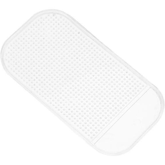 Dashboard Mat PU Suction Cup Mount Disk Disc Car Dash Dashboard Adhesive Pad Phone Holder(Transparent)