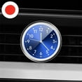thumbnail image 1 of Dashboard Metal Clock, 4cm Stick-On Design for Car Interior, Timekeeping, 1 of 8