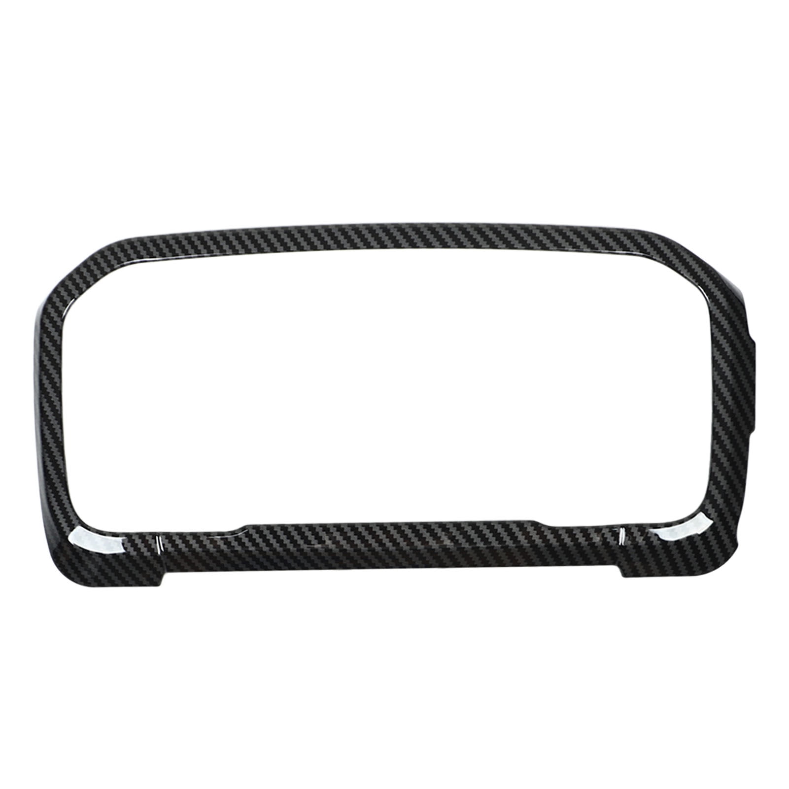 Dashboard Panel Decorative Trim Carbon Fiber Look Easy Clean