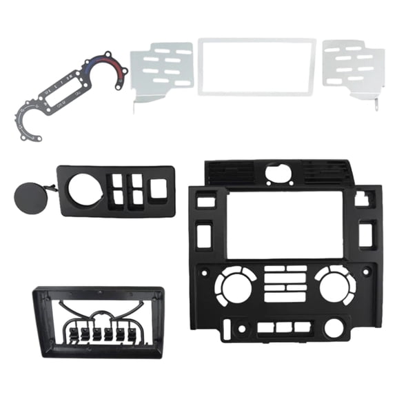 Dashboard Panel for Car Systems Compatible 2007 to 2016 Models Supports 7 and 9 Inch Units