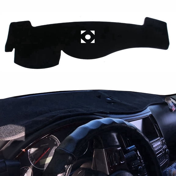 XUKEY Dashboard Cover For Infiniti G25 G35 G37 2008-2013 Q60 2014 Q40 2015  Dashmat Anti-Slip Black