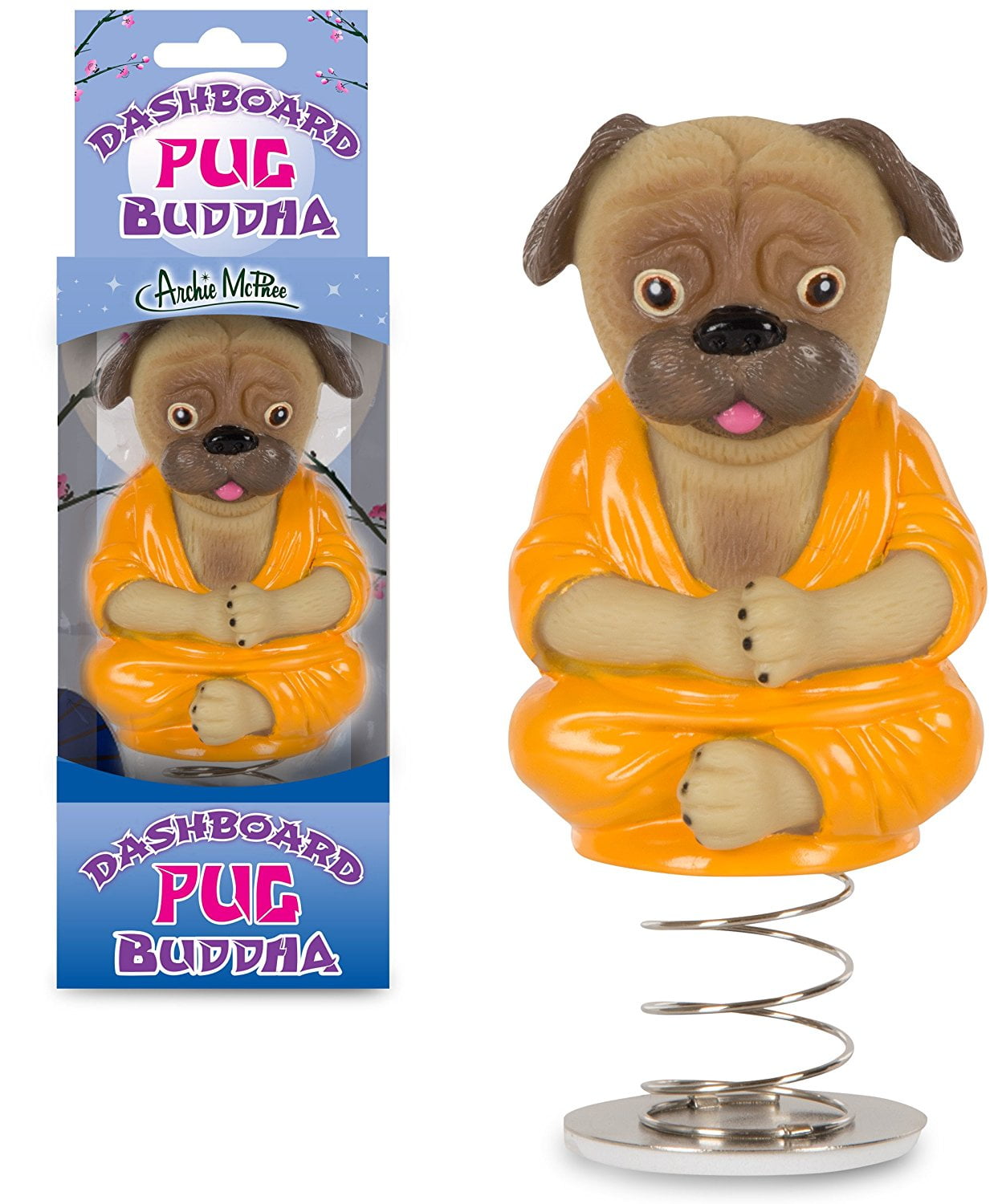 Dashboard Pug Buddha - Walmart.com