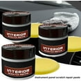 thumbnail image 1 of Dashboard Restorer For Car Interior - Portable Scratch Repair Wax Plastic Restorer For Cars,Car Plastic Interior Scratch Remover,Car Interior Scratch Remover Natural Safe For All Vehicles, 1 of 4