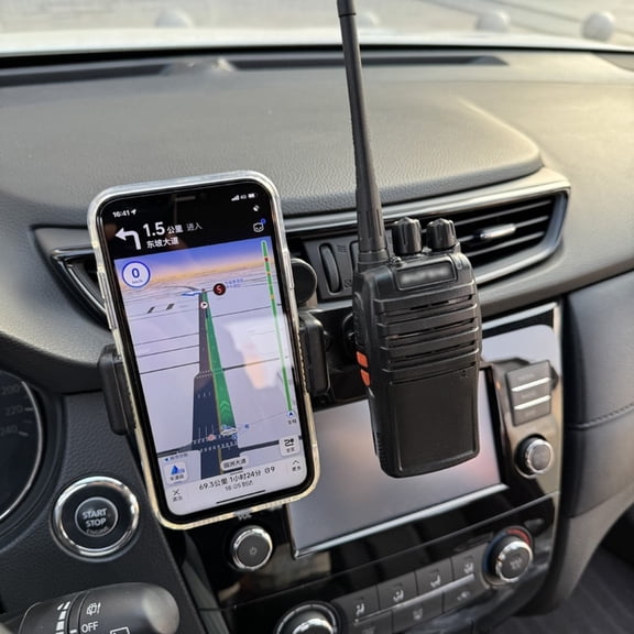 Dashboard Stand Suctions Cup Car Mount Security Mount Universal Car Mount Stand Simple Installation for Phones & Radios