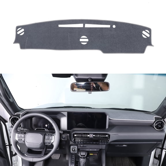 Dashboard storage Mats for Toyota Tacoma 2024(Left  no HUD version)