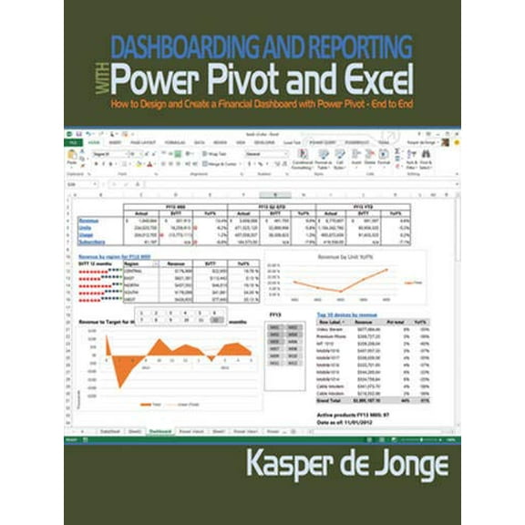 Pre-Owned Dashboarding and Reporting with Power Pivot and Excel: How to Design and Create a Financial Dashboard with Powerpivot - End to End (Paperback) 1615470271 9781615470273