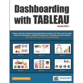 Dashboarding with Tableau: Design Interactive Dashboarding Applications powered with Data Load Concepts, Advanced Calcul, (Paperback)