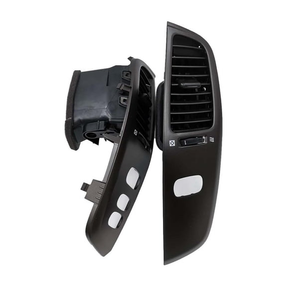 Dashboards Fit For Toyota Land Cruiser 100, For LC100,for FJ100, For LX470 1997-2007, Center A/C Dash Air Vent Trim Cover, Console Outlet Insert Grille Panel-Black