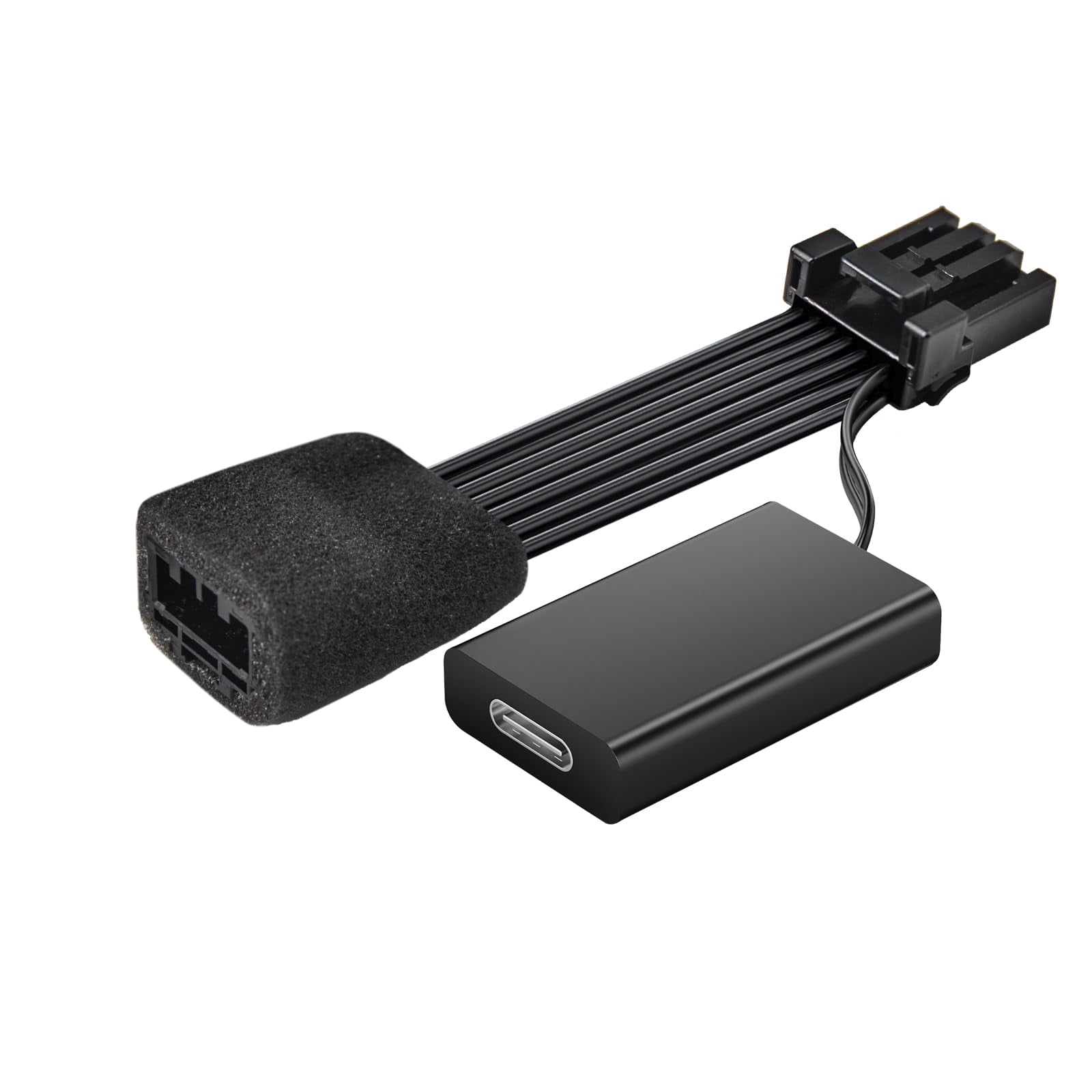 OthoKing Dashcam Power Adapter (7-pin Type B) for Select Economy Mirrors. Compatible with Select Nissan, Mitsubishi, Toyota, & More. Connects to Rearview Mirror, Built-in USB Power Source