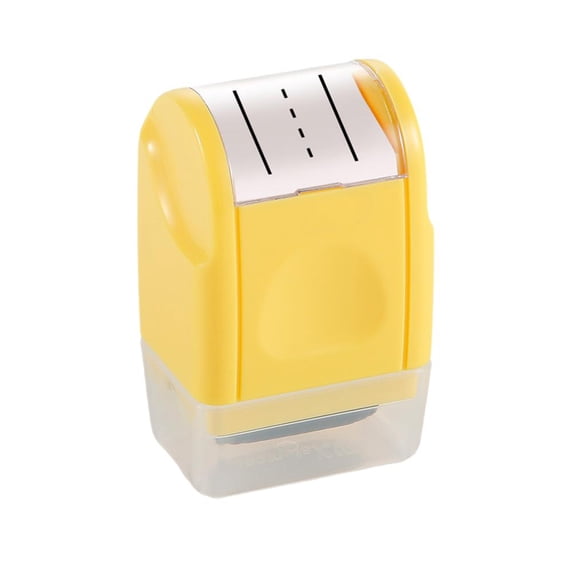 Dashed Handwriting Lines Stamp Roller For Interactive Handwriting Practice, Refillable Ink Roller Stamp With Easy-Grip Handle, Durable Classroom Home Office Tool For Teachers Students