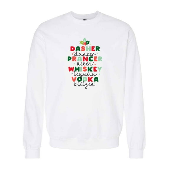 Dasher Dancer Prancer Vixen Whiskey Funny