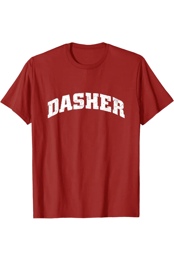 Dasher Holiday Christmas Design T-Shirt