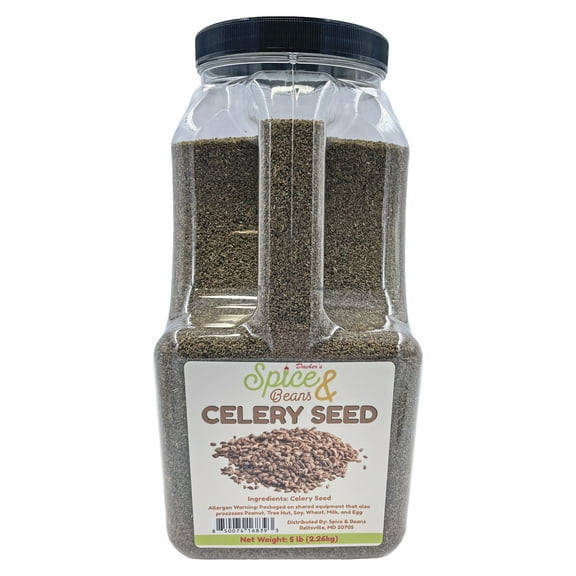 Dasher's Spice & Beans Celery Seed | Vegan & Vegetarian | 5 lb