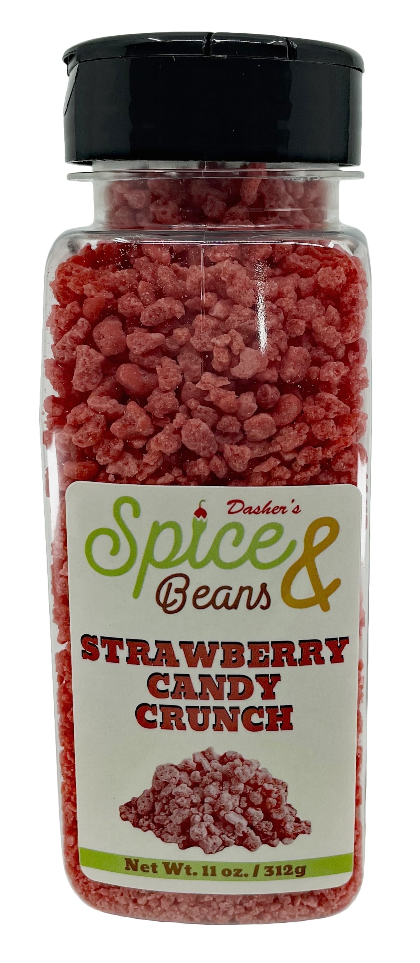 Dasher's Spice & Beans Dessert Sprinkles & Decorations Strawberry Crunch, 11oz