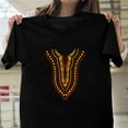 thumbnail image 1 of Dashiki Print Kente Traditional African Pride Heritage Design New Unisex T-Shirt, up to size 5XL, 1 of 3