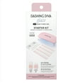 thumbnail image 1 of Dashing Diva GLAZE, Starter Kit, Semi-Cured Gel Nail Polish Strips, Pearly Whites, Includes 32 Strips and LED Lamp, 1 of 7