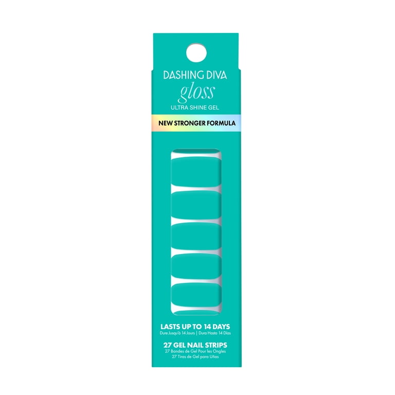 Dashing Diva Gloss Color, Gel Nail Polish Strips, Illusion , 27