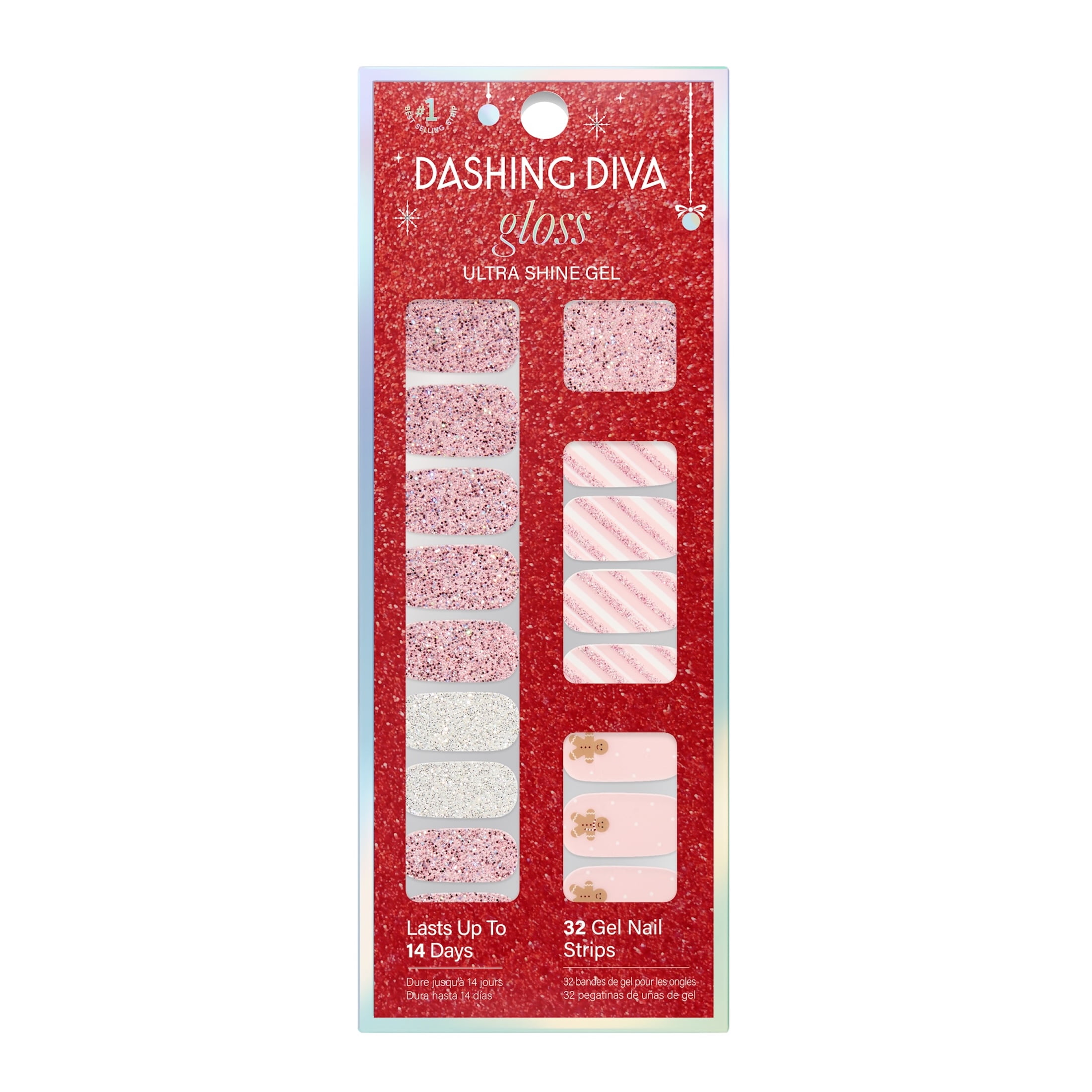 Dashing Diva GLOSS, Gel Nail Polish Strips, From Scratch, Includes 32 strips