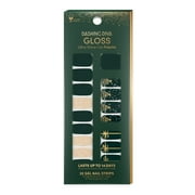 Dashing Diva GLOSS Ultra Shine Gel Palette, Wintry Luxe, Holiday Collection, 32ct