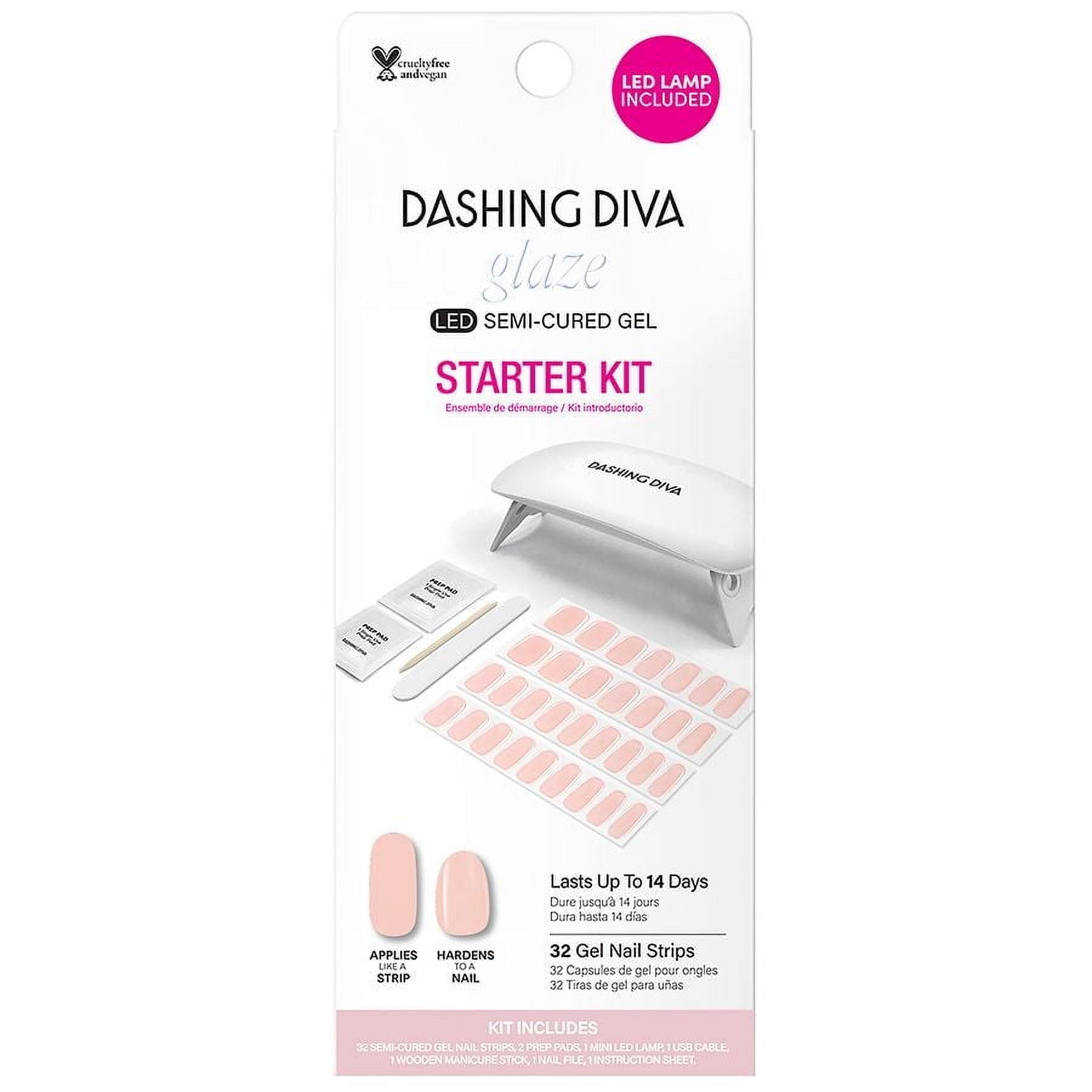 Dashing Diva Glaze Starter Kit, Pale Blush 1.0 set