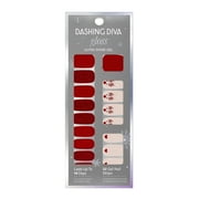 Dashing Diva Gloss Ultra Shine Gel Nail Strips, Deer Diary, 32 Count