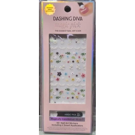 Dashing Diva Magic Pick 50+ Nail Art Stickers, Farmer's Market