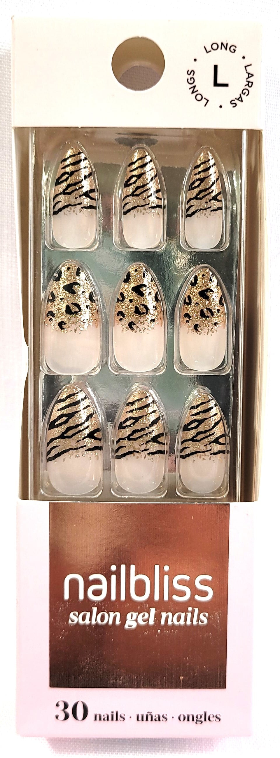 Dashing Diva Nailbliss Salon Gel Nails GN82 Wild Thoughts Long