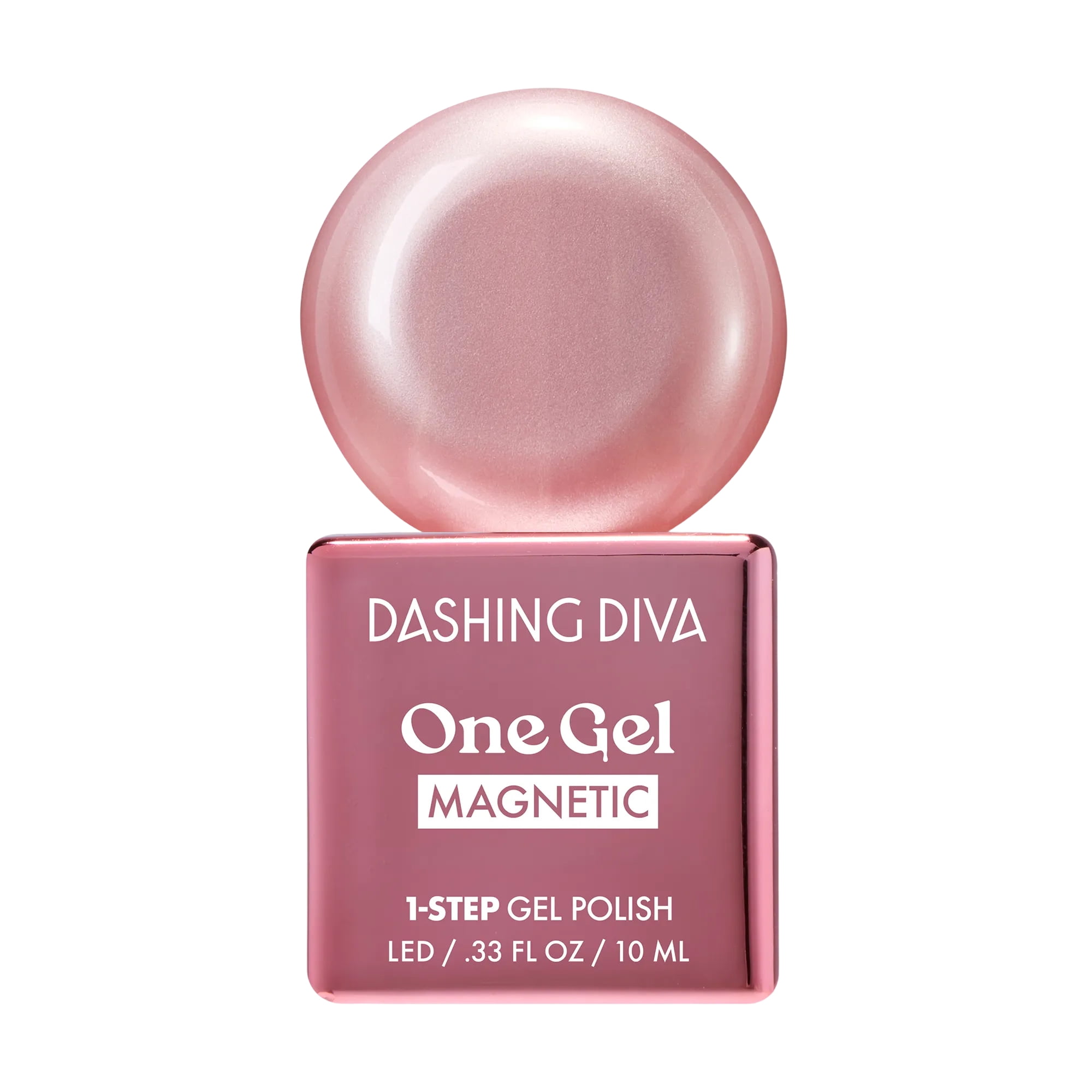 Dashing Diva One Gel Magnetic, Gel Nail Polish, Mitten, 1 10ml / 0.33 fl oz