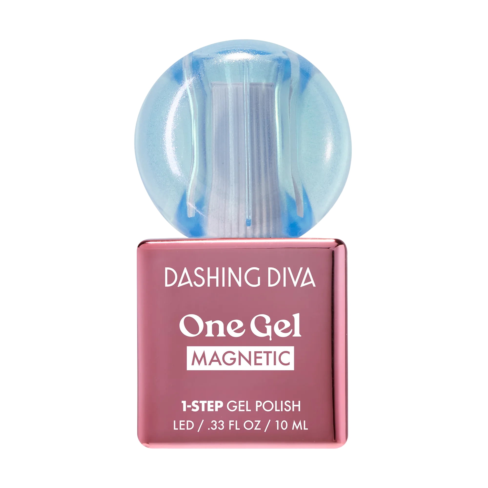 Dashing Diva One Gel Magnetic, Gel Nail Polish, Sour, 1 10ml / 0.33 fl oz