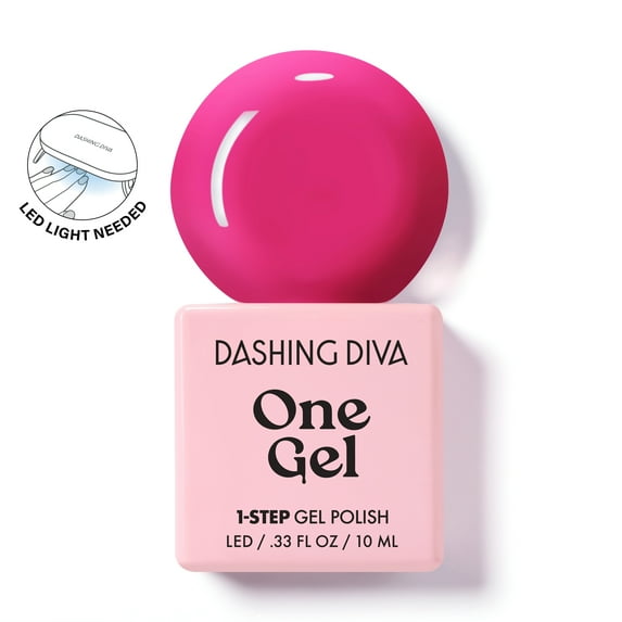 Dashing Diva ONE GEL COLOR, Gel Nail Polish, Solo, 1 10ml / 0.33 oz