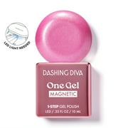 Dashing Diva ONE GEL MAGNETIC, Gel Nail Polish, Bang Bang, 1 10ml / 0.33 oz