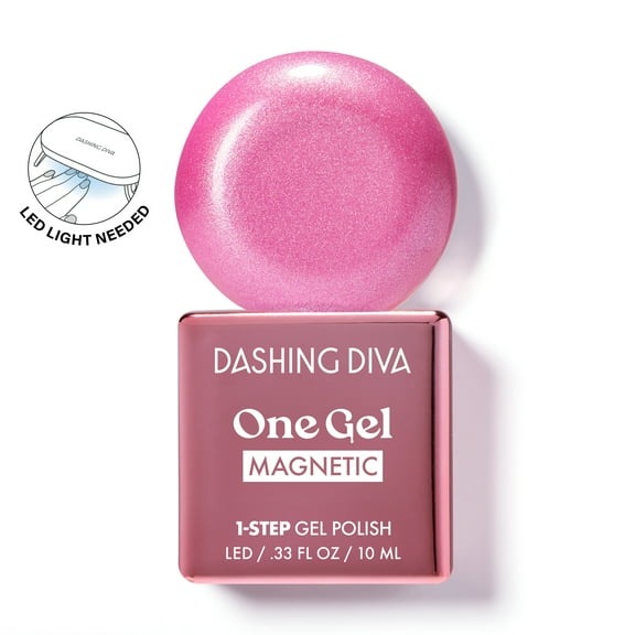 Dashing Diva ONE GEL MAGNETIC, Gel Nail Polish, Bang Bang, 1 10ml / 0.33 oz