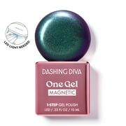 Dashing Diva ONE GEL MAGNETIC, Gel Nail Polish, Rogue, 1 10ml / 0.33 oz