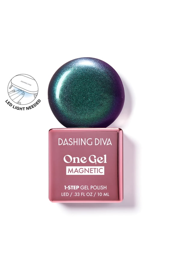 ONE GEL MAGNETIC, Gel Nail Polish, Rogue, 1 10ml / 0.33 oz