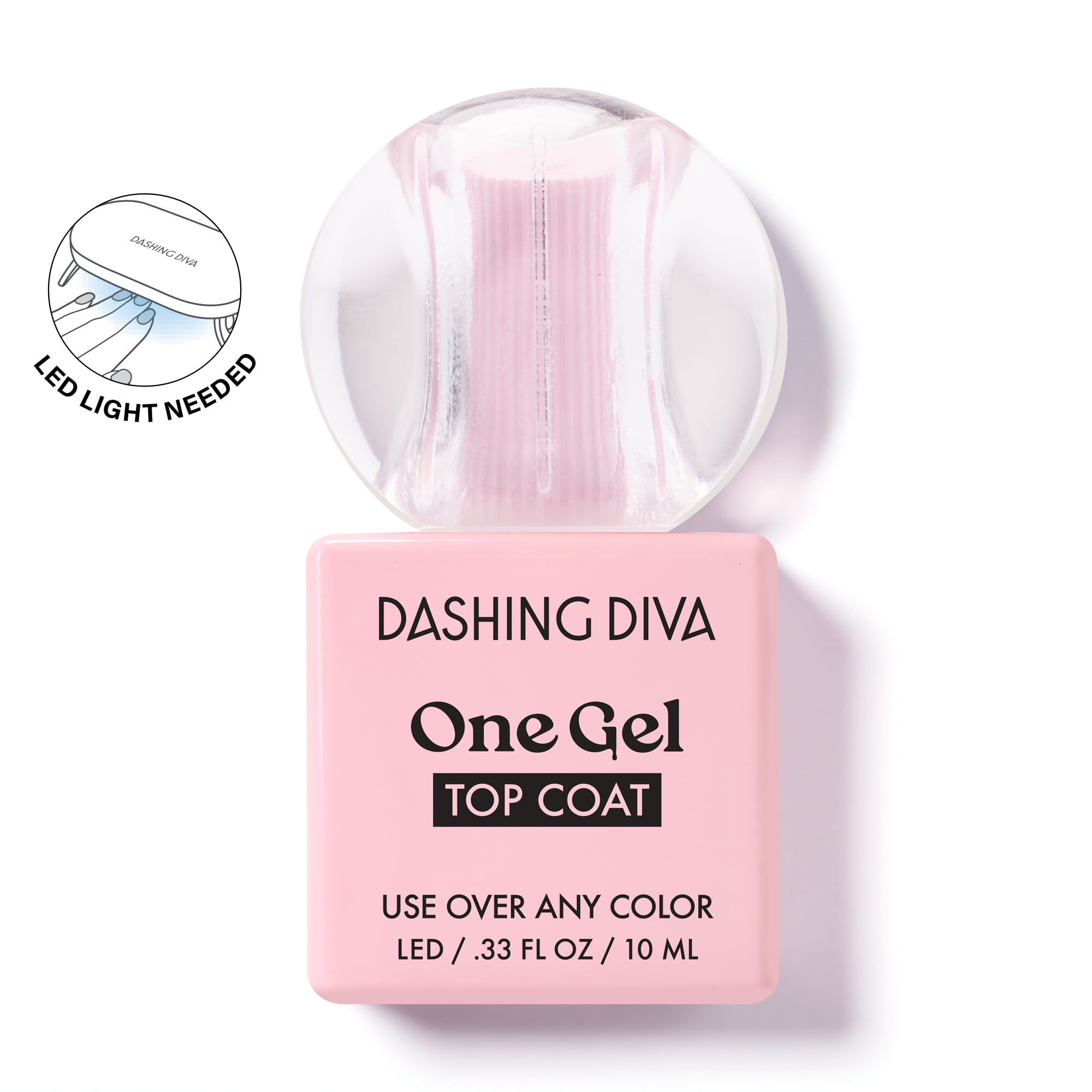 Dashing Diva ONE GEL Top Coat, 0.33oz