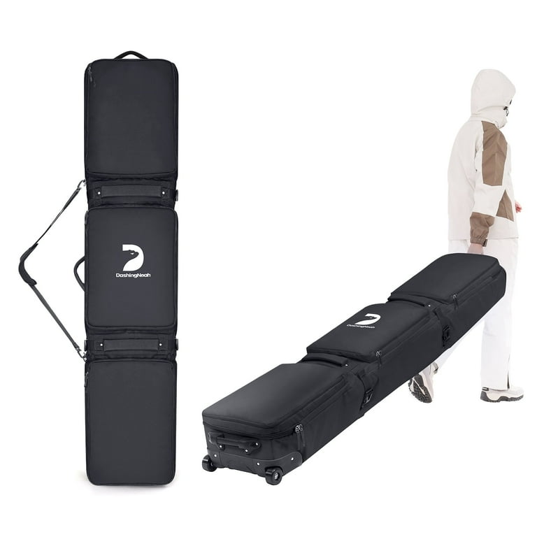 DashingNoah Snow Outdoor Gear: Wheeled Ski Bag, 165-175cm DashingNoah Snow Outdoor Gear: Wheeled Ski Bag, 165-175cm