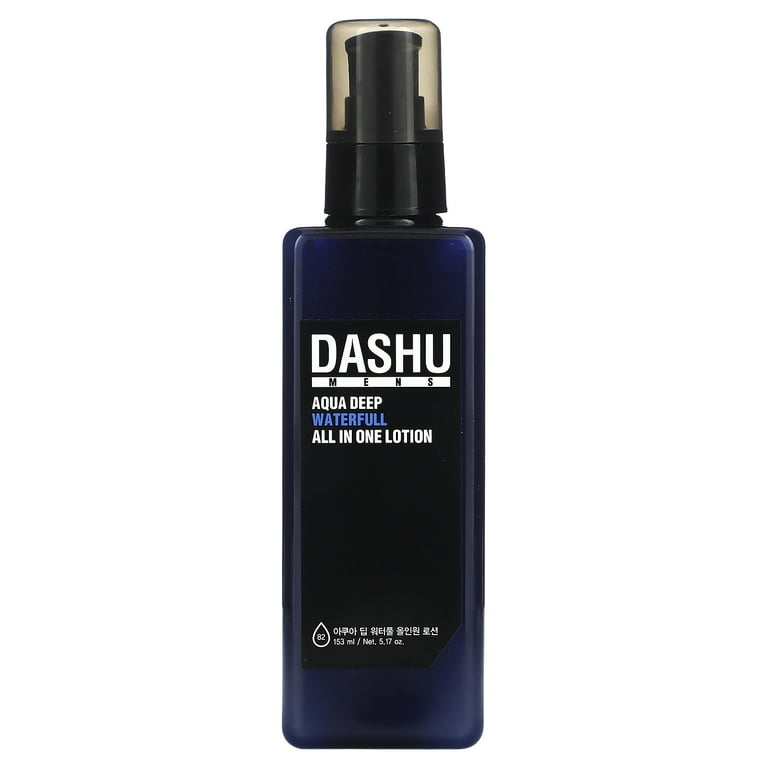Dashu Mens, Aqua Deep Waterfull All In One Lotion, 5.17 fl